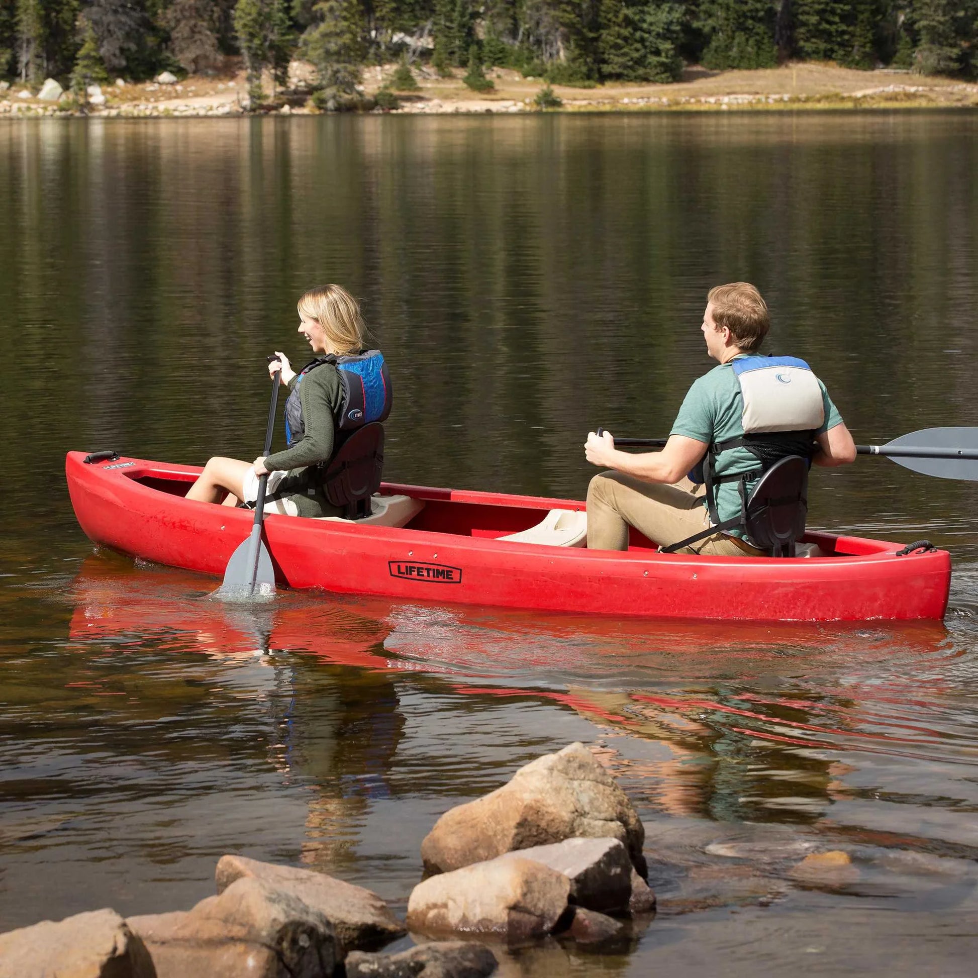 Kodiak 13 Ft Canoe, Red (90658)